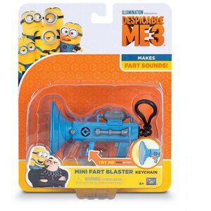 Thinkway Toys Despicable Me 3 - Mini Fart Blaster Keychain New Sealed
